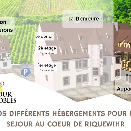 Domaine La Cour Des Nobles - Demeure, Maison Et Au Coeur De Apartmán *